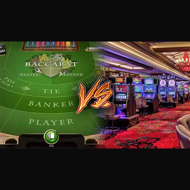 ความแตกต่างของ Slot และ Baccarat ทำไมเกมเหล่านี้จึงเป็นตัวเลือกยอดฮิต