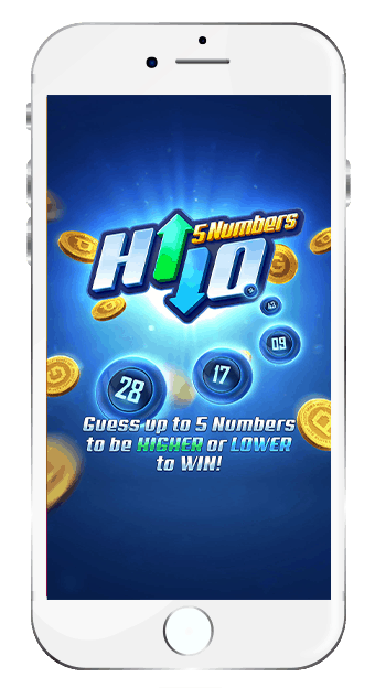 Five Numbers Hi Lo Moblie